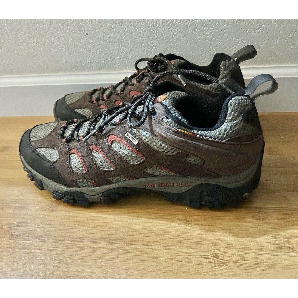 MEN'S MERRELL J39723 MOAB WATERPROOF HIKING SHOES SIZE 11.5